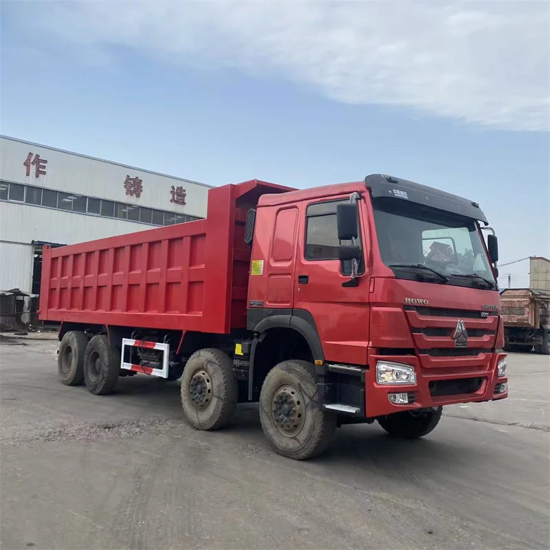 Howo Sinotruk 8X4 371HP 50 Ton Sand Tipper Mining Dump Truck Prices