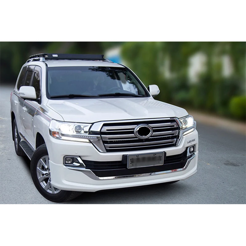 High quality ABS Body Kits for Land Cruiser 2016 2017 2018 2019 2020 Land Cruiser LC200 Front and Rear Bumper Guard