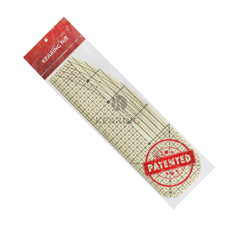 resin plastic much longer quality guarantee time than fabric type ruler Kearing patented Hot Ruler HR3010