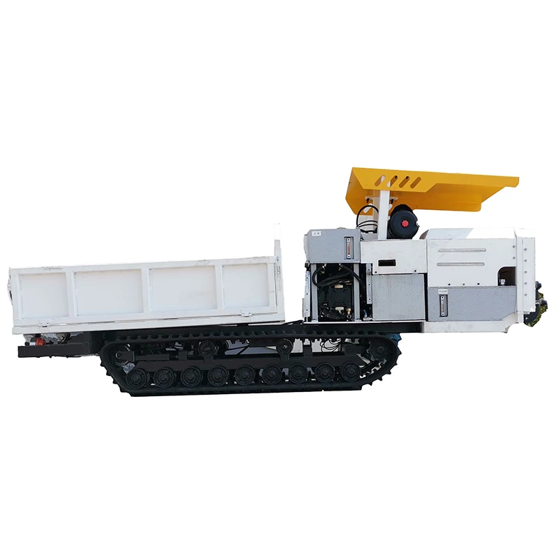 China Factory Wholesale 5 Ton Mini Dumper Gasoline Mining Mini Electric Tracked Dumper for Sale