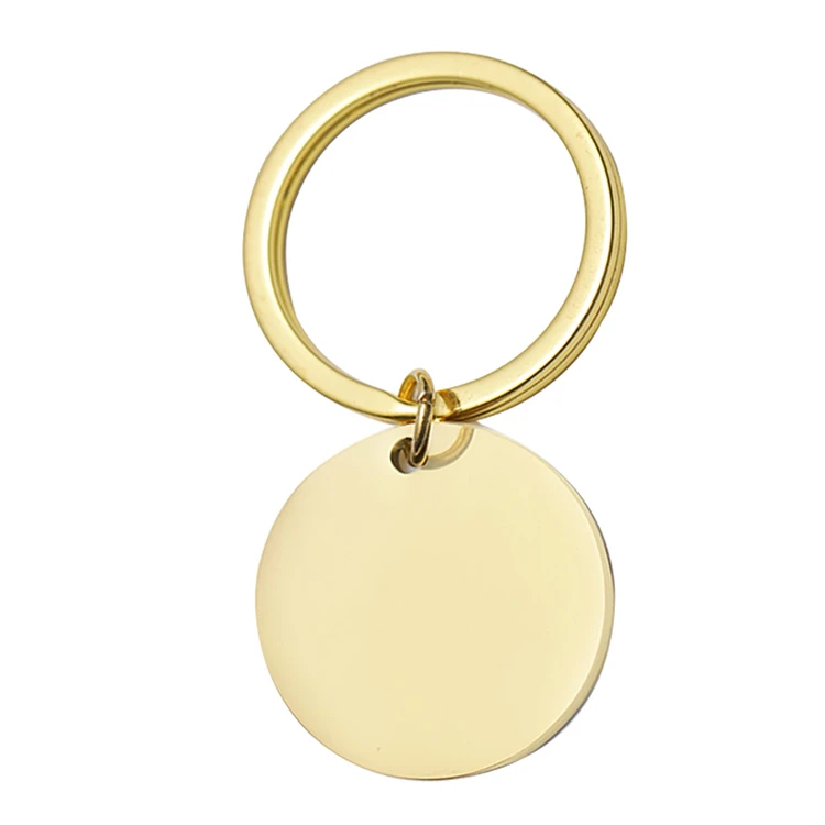 25mm Diy Jewelry Making Blank Key Chains Custom Made Keychains Dog Tags Key Chains