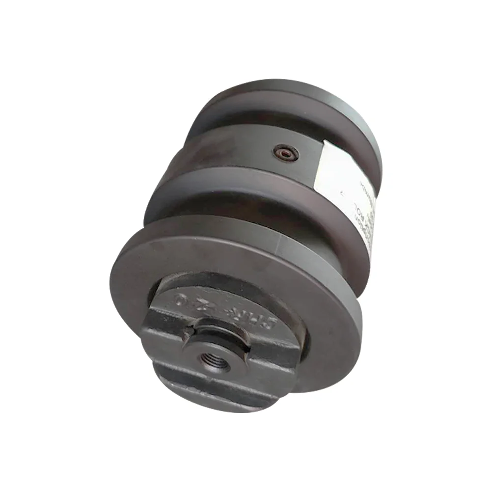 track bottom roller wacker 3503 robotic rubber track roller track roller double flange d8r