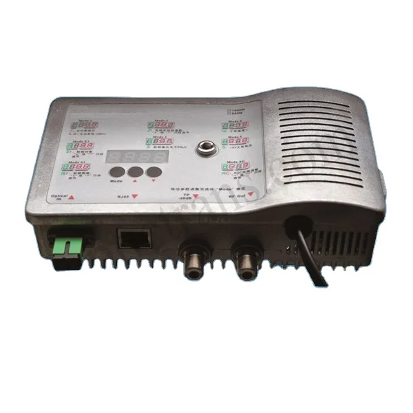 FTTB Optical Node with SNMP fiber optical receiver