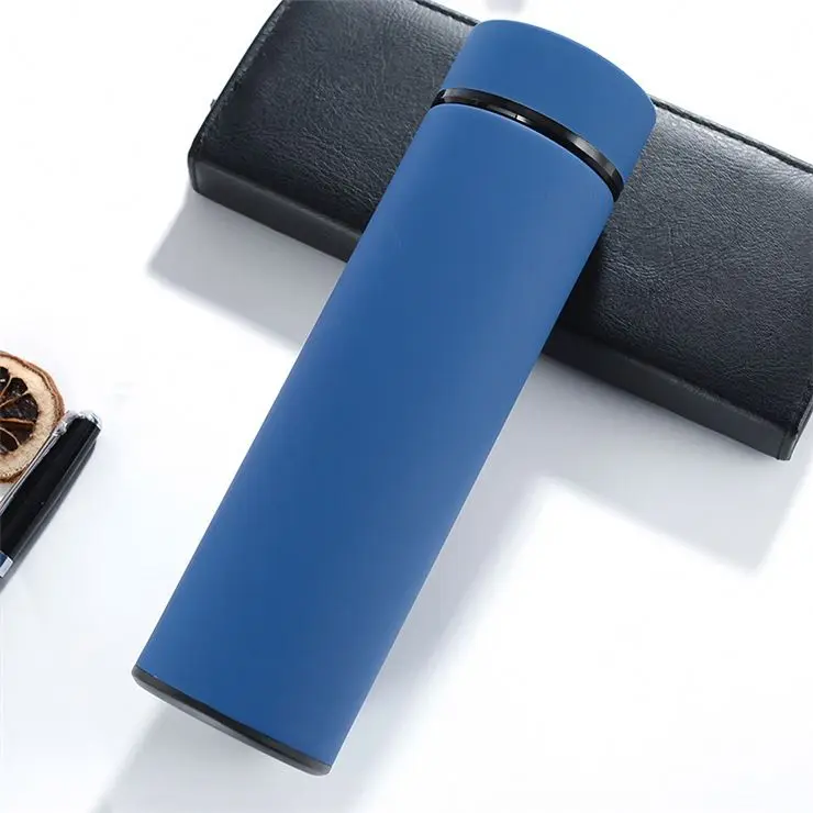 Custom Rubber Paint Smart Water Bottle Business Vacuum Bottle Stainless Steel Water Bottle