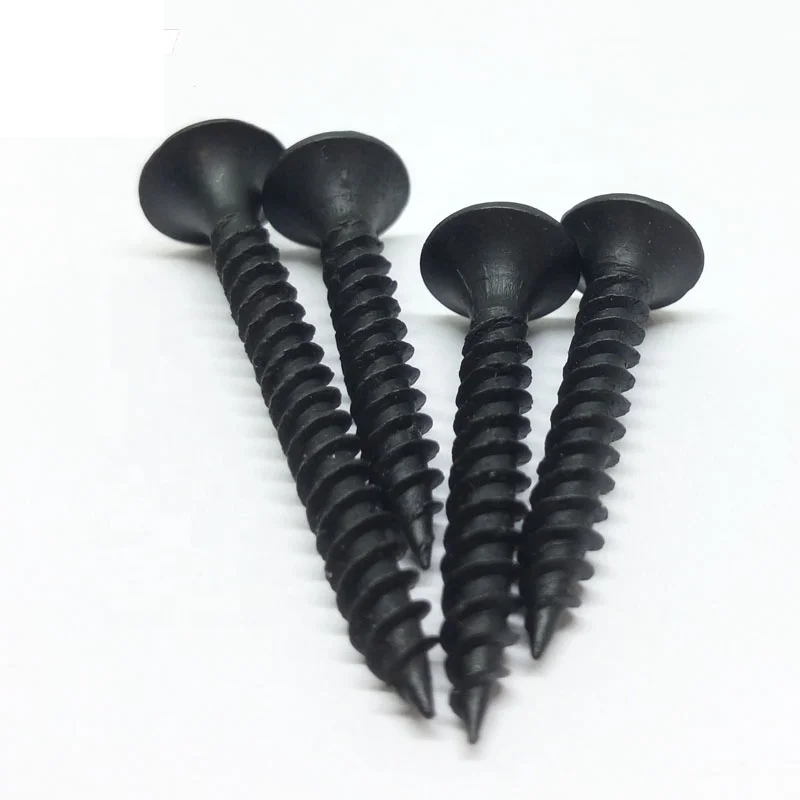 
Tornillos Gypsum Plasterboard Black Phosphate Bugle Head Sheetrock Drywall Screw For Gypsum Board 