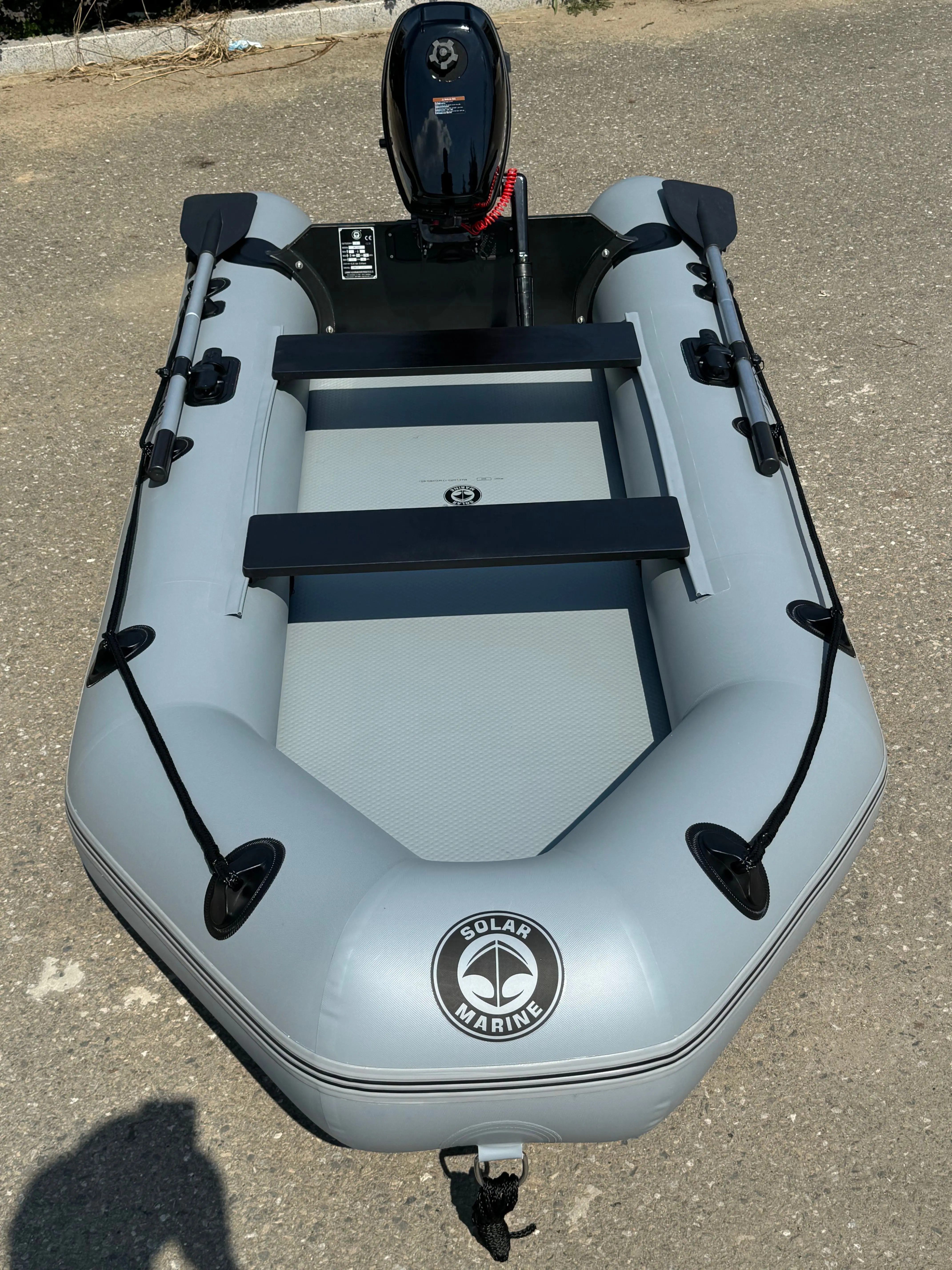 Solar Marine 0.7MM PVC 3M Rigid Inflatable Fishing Boats High Quality Assault Boat River Raft Speed Dinghy with CE Certificate