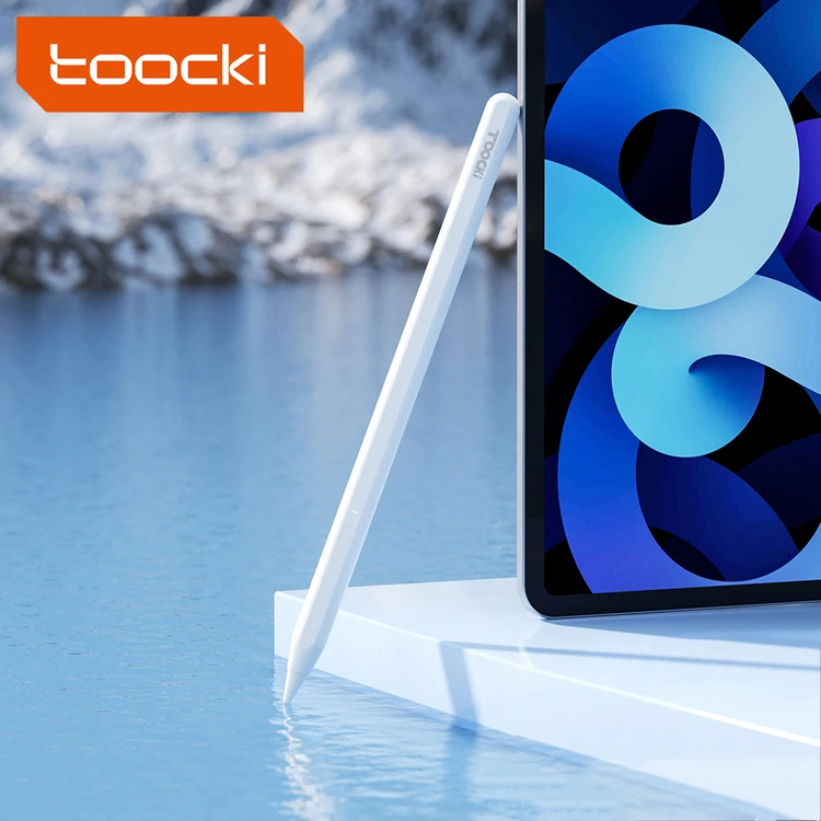 Wholesale Rechargeable Magnetic Digital Pencil Aluminum Alloy Custom Capacitive Active Stylus Pen For Apple Ipad Pencil