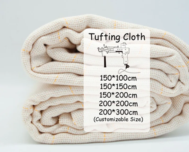 Wholesale Amazon Hot Selling Rugmaking Monks Tufting Cloth For DIY Embroidery Punch Needling Work Monks Cloth