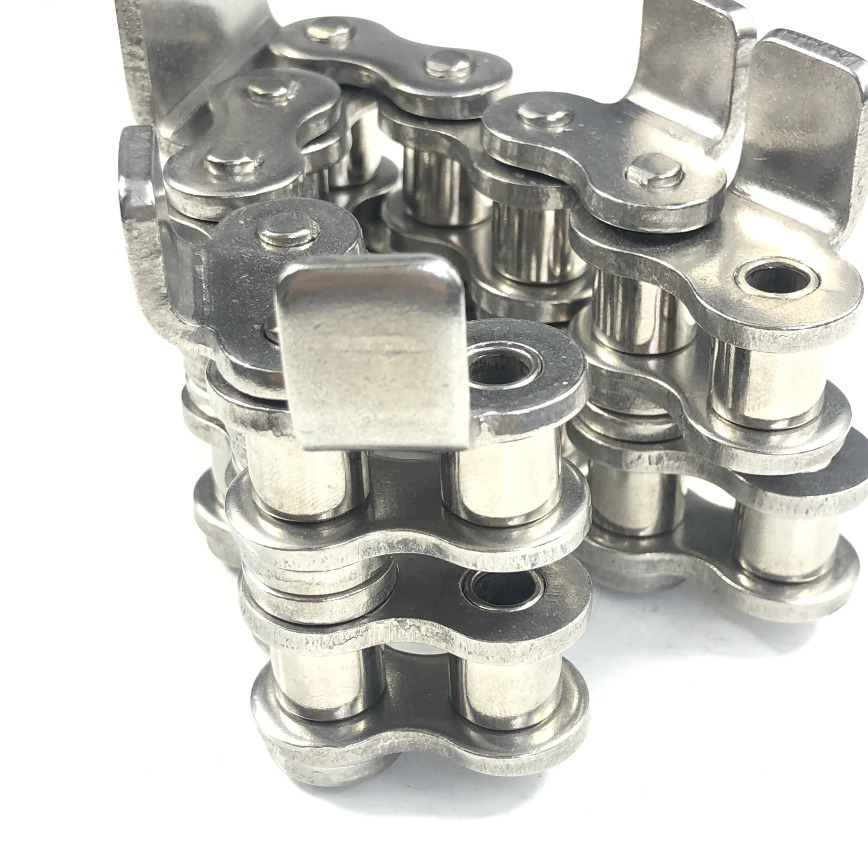 double  wide good quality   conveyor chain with attachment 08B-2 -A1