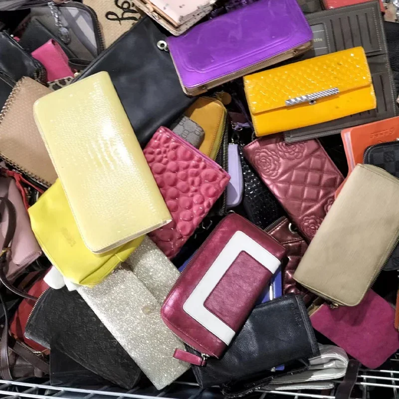 KINGAAA japan wholesale original bags bale second hand used branded luxury handbag used bags in bales