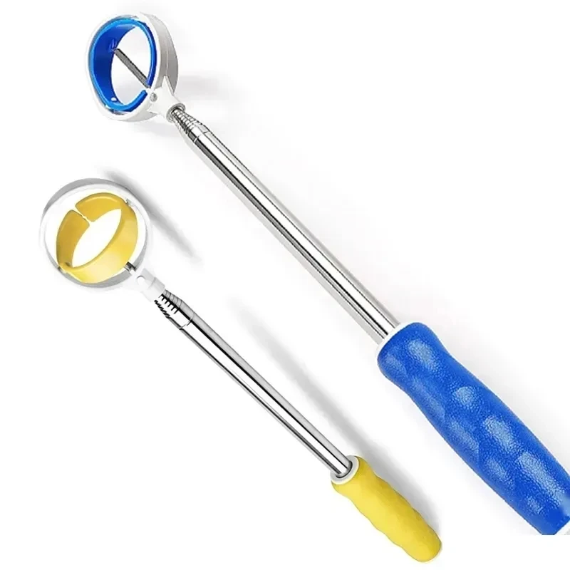 Telescopic Golf Ball Picker 1Piece Logo Custom Acceptable Stainless steel Golf Ball Retriever Tool for Training Accessories