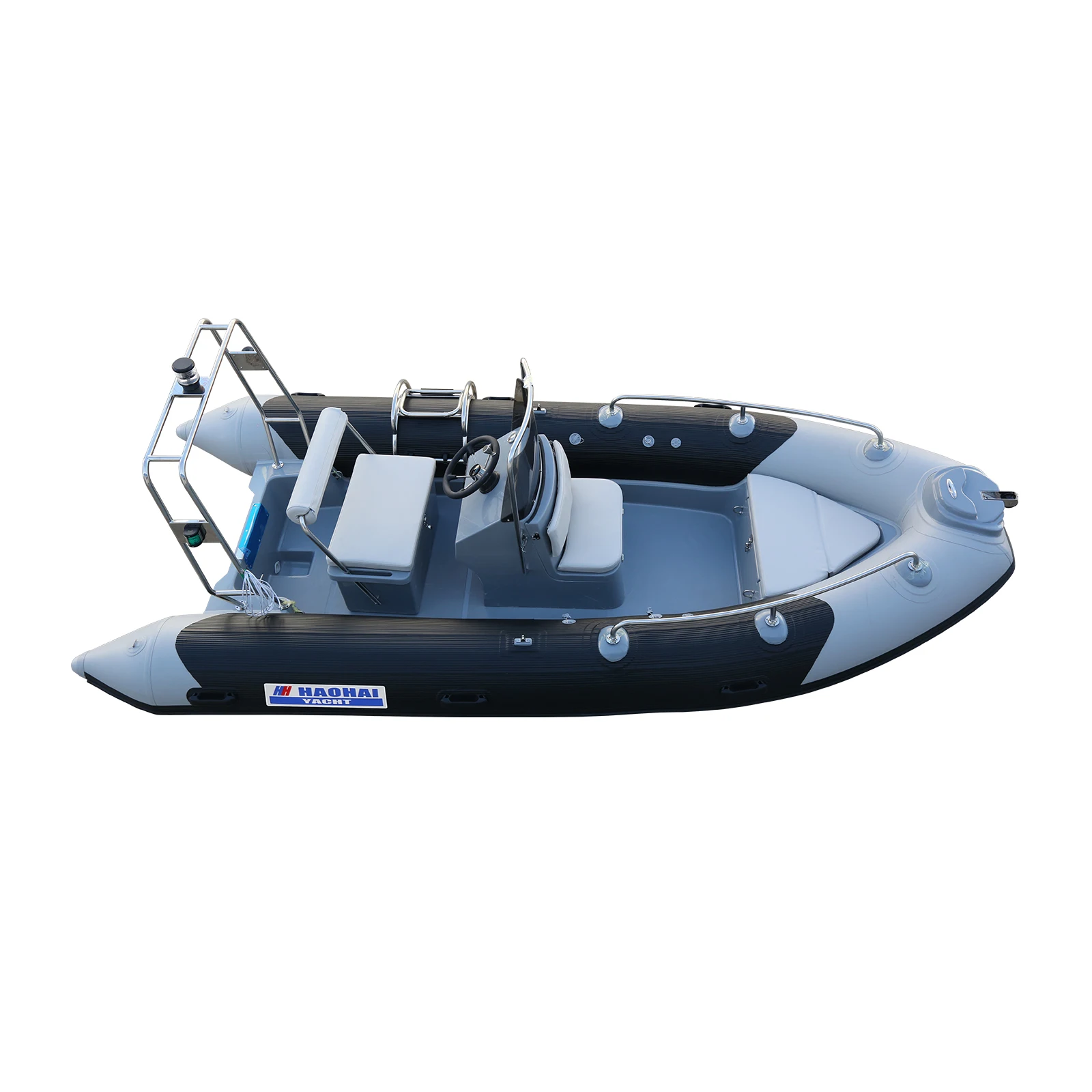 Luxury Ce Rowing Yacht Rib Fishing Kayak and Drifting Speed Vessel Jet Sailing Rib Boat with Motor Pontoon Raft