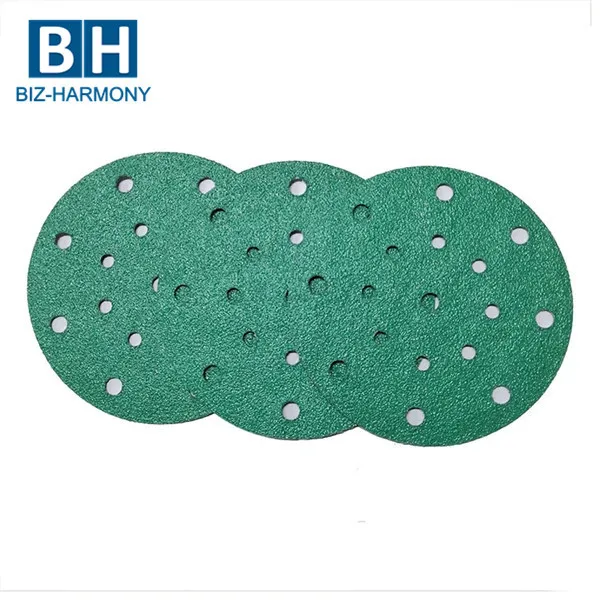 Абразивный алюминиевый шлифовальный диск лидер продаж золотисто-желтый автомобильный наждачный для шлифовки и полировки