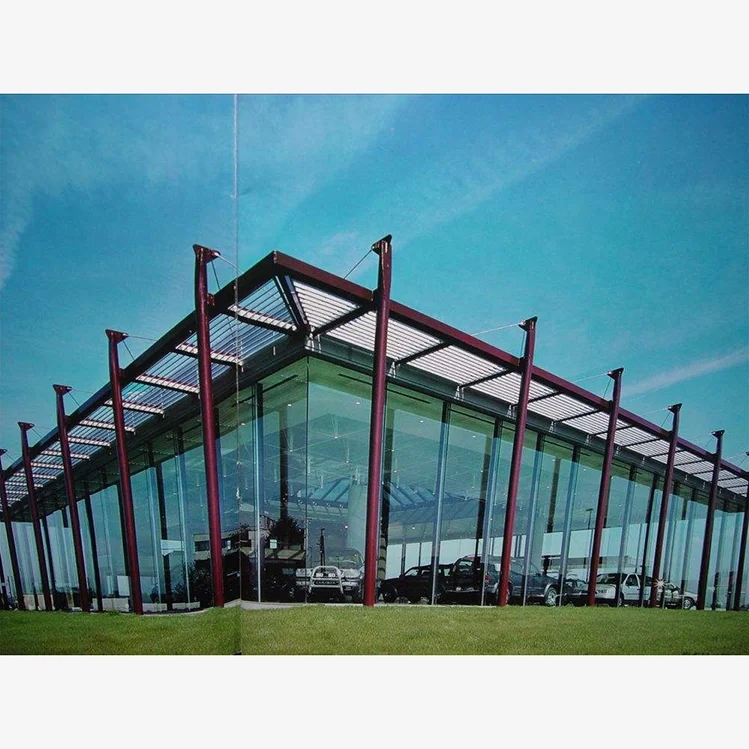 les fer que ont fait les beton de maison a construct for 4s car shop with light steel walling