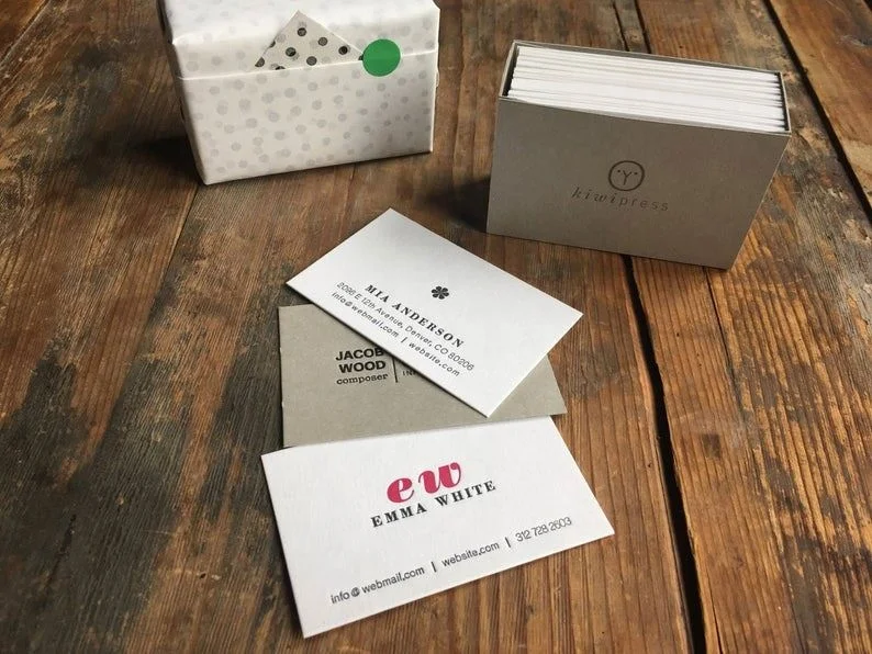 
Luxury Letterpress Cards, Printing Foil Stamping Custom Business Card 
