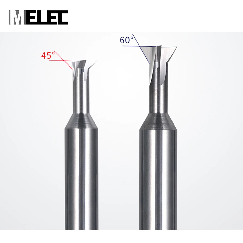MELEC брелок вольфрамная сталь Материал cnc инструменты резаки D5-12mm L60-75mm 45/60 градусов L-паз кусачки торцевые фрезы