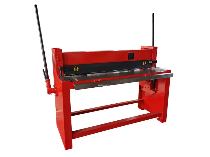 Supertech Manual Sheet Metal Shearing Machine Series foot shearing machine Box and Pan Press Brake