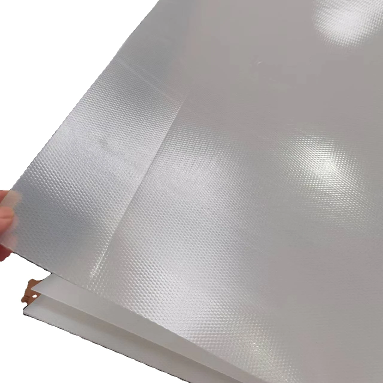 White PP Hard Plastic Slip Sheet For Loading Cargos