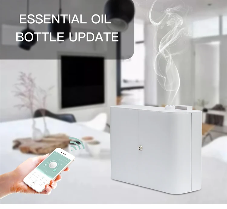 Crearoma&Ouwave 750 ml Diffusers Essential Oil  Smart Wi-Fi App Control Nebulize Diffuser HVAC