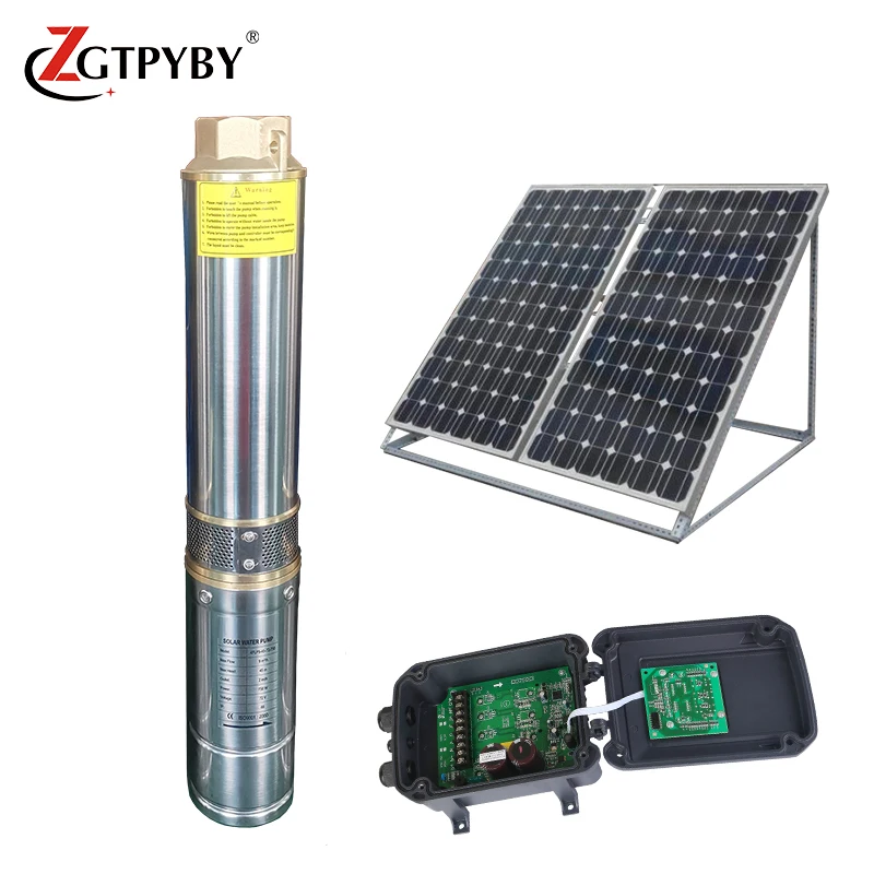 
solar pump kit for agriculture submersible water well solar pumps systems with solar panels 