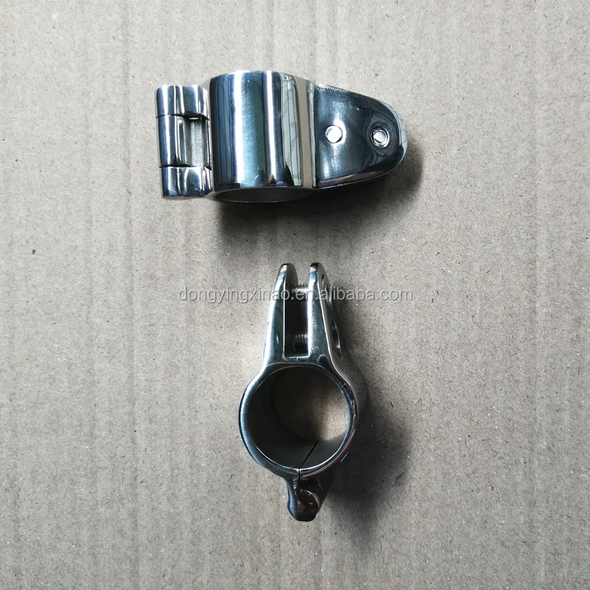 marine hardware stainless steel eye end top slide bimini top fittings for boat