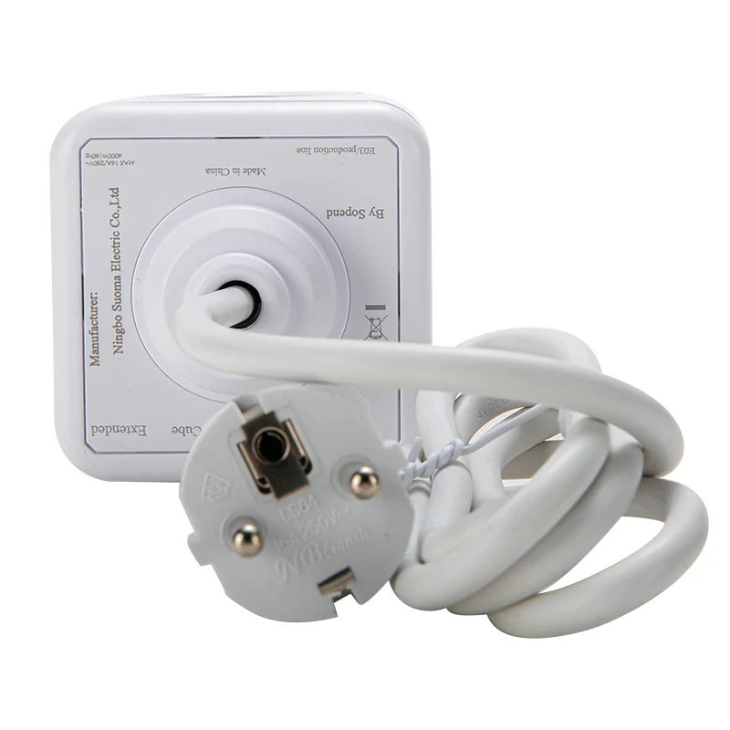 U.S./EU/U.S. Standard Cube Socket Mobile Phone Accessory electric plug Socket