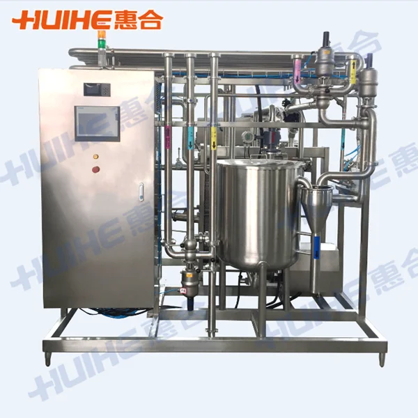 Skid mounted calf milk pasteurizer machine flash milk dairy online pasteurization machine