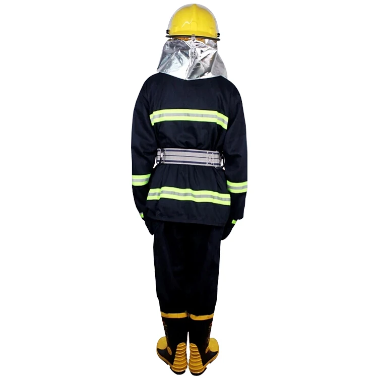 Wholesale Firefighters Anti Flame Firefighting Clothes Protective Fireproof Suit