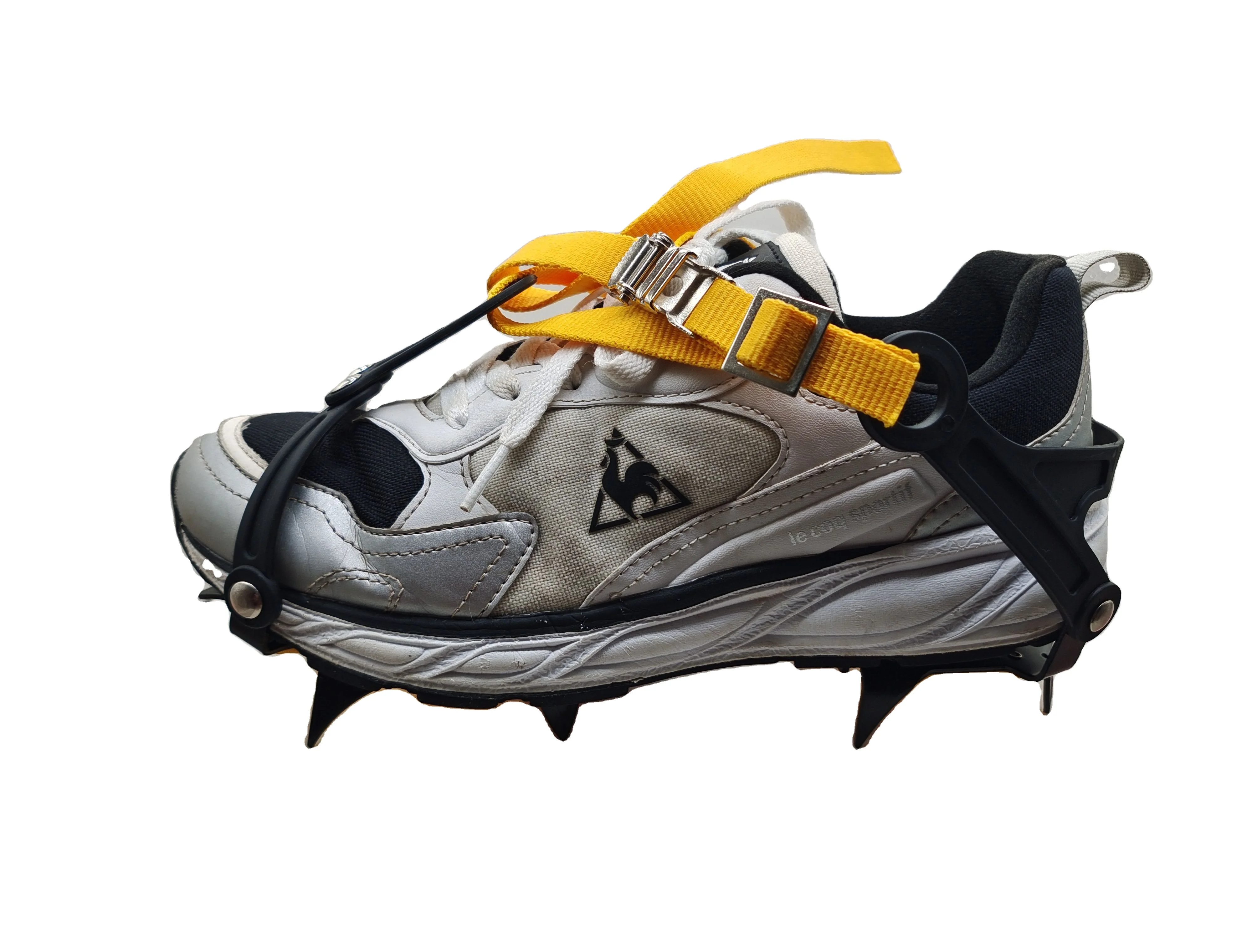 10 Spikes Walk Traction Cleats for Walking Non Slip Ice Snow Grippers for Shoes Boots Stretch Crampons Overshoe