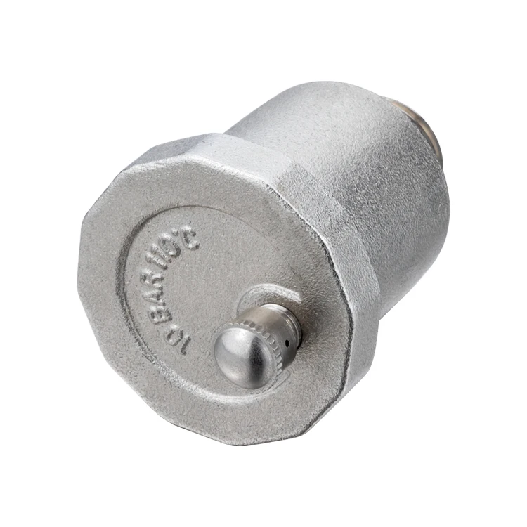 TMOK DN15-DN25 Chroming Plated Male Threaded Brass Air Release Vent Valve