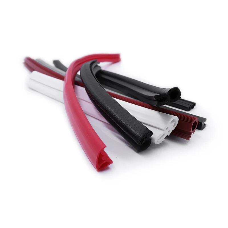 Factory custom shape extruded silicone rubber strip seal