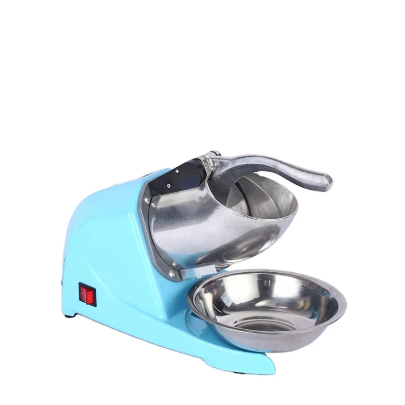 Electric Ice Crusher Machine Ice Smash Machine Snow Cone Ice Shaver Commercial Use Or Home Use