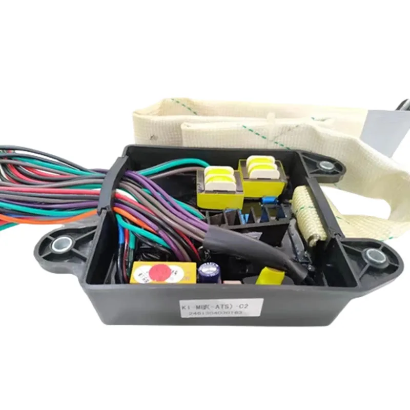 Однофазный дизельный генератор, 25 кВА, 20 кВт, запасные части, контроллер kipor и дисплей