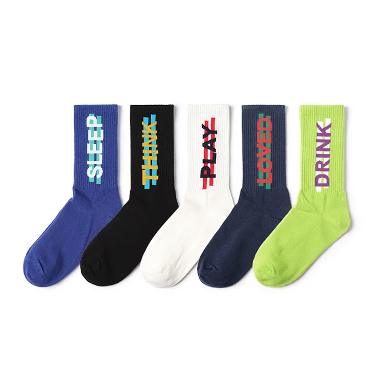 BY-N233 mens custom wholesale spandex socks recycled polyester socks cotton nylon socks manufacturers