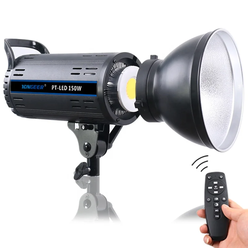 150W 5600K Bowens Mount Led Continuous Studio Video Fill Light with Remote Control