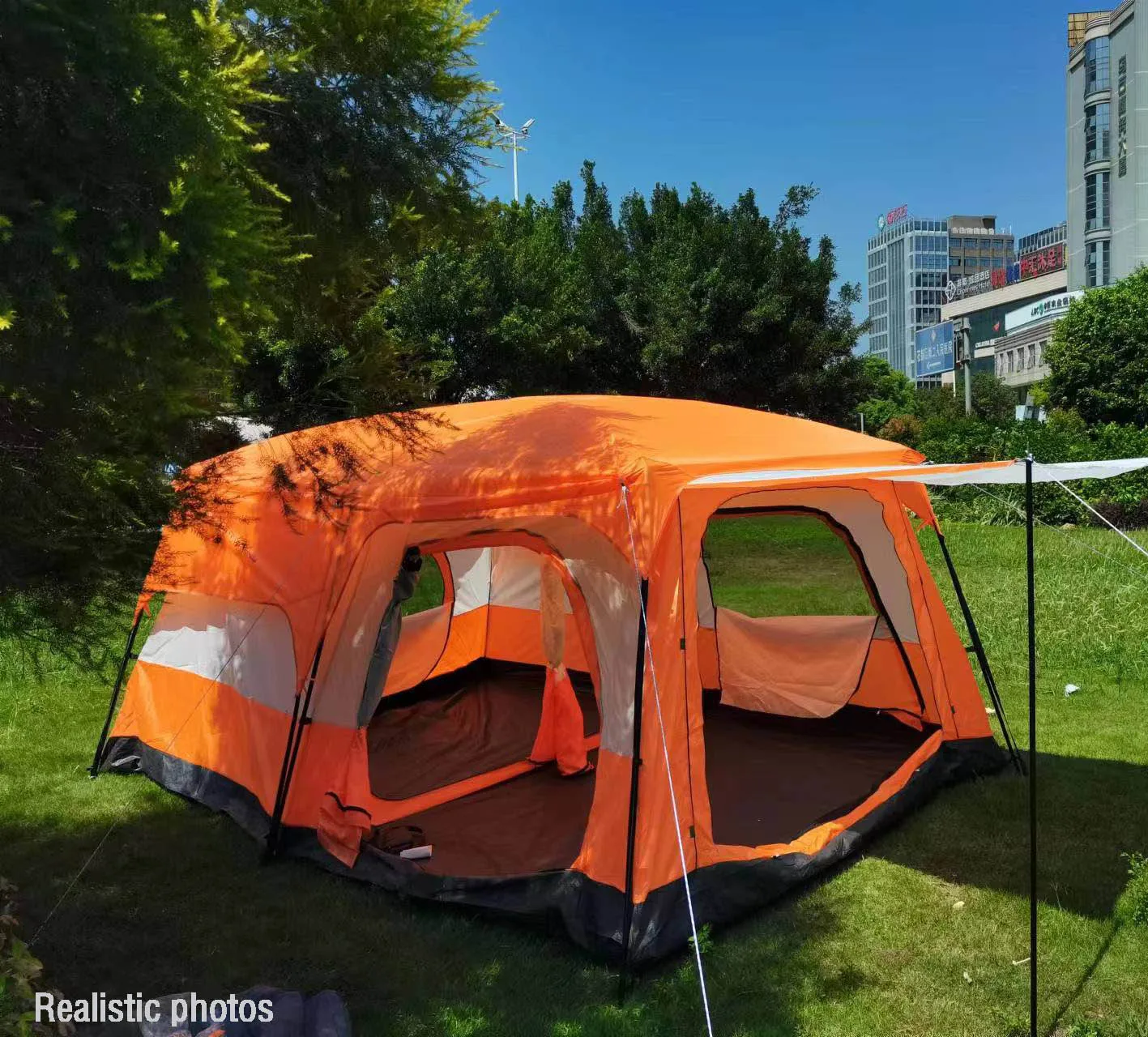 2 Rooms Family Large Tent Suppliers HOT China Travel Fishing Outdoor Oxford Other Waterproof Wholes Buy Camp Double Mesh 10-12