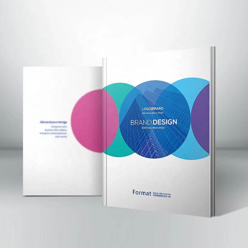 Shanghua Color Album Printing Factory Hardcover High Definition Print Brochure Clothing Entertainment Star Magazine