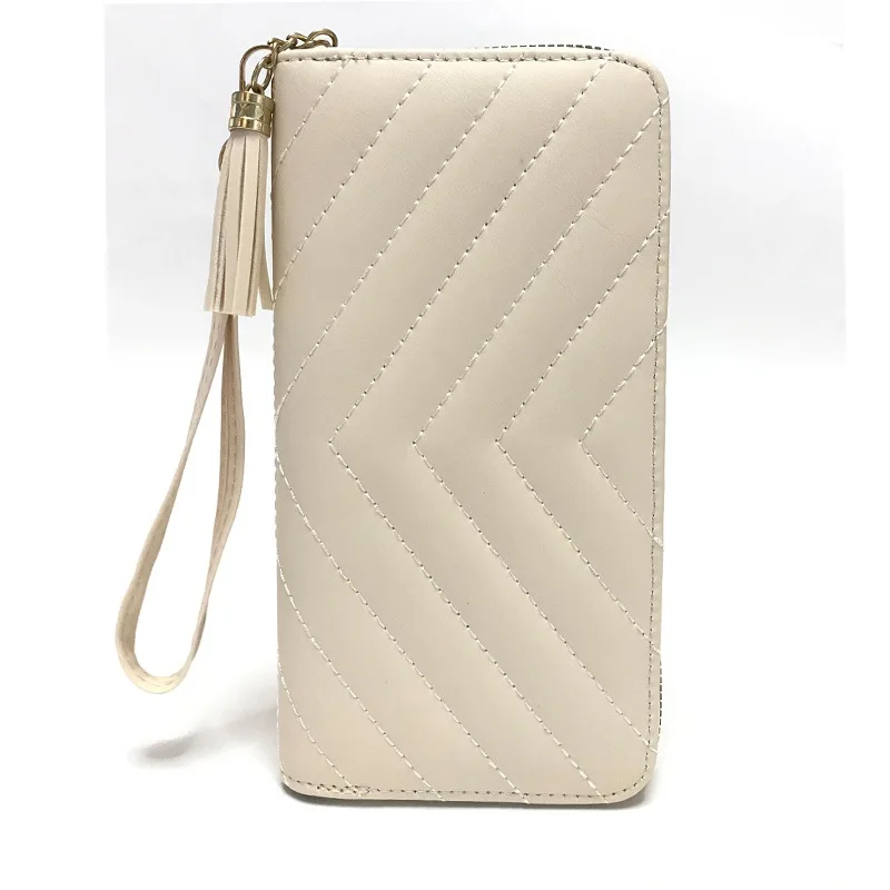 RU Long wallet fashion alligator pu leather phone wallet letter  clutch purse
