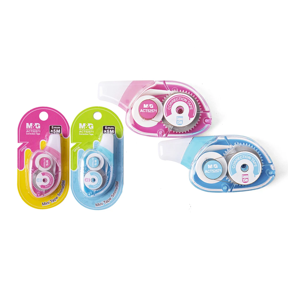 M & G эргономичная Милая Мини Корректирующая лента 5 м * 5 мм лента школьные принадлежности для учеников симпатичная Корректирующая лента с принтом