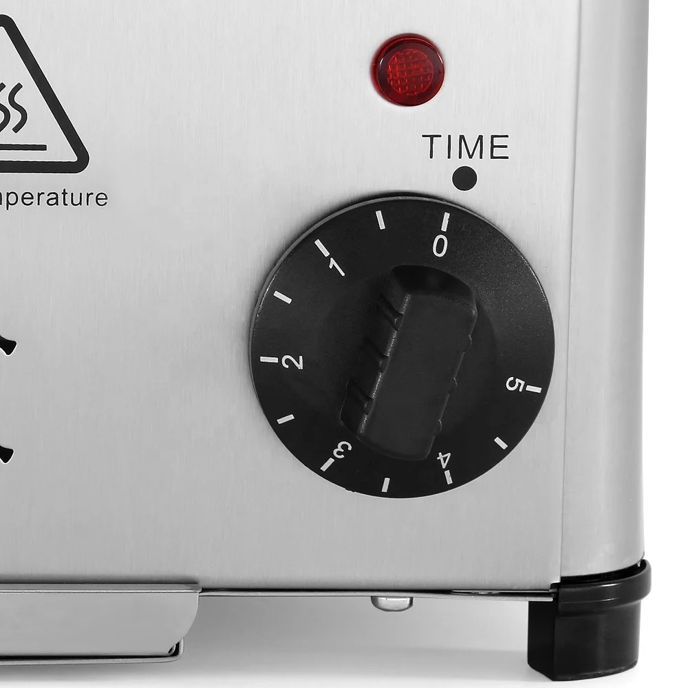  High quality CE certificated counter top restaurant breakfast baking equipment 6 Slices commercial Electric Bread