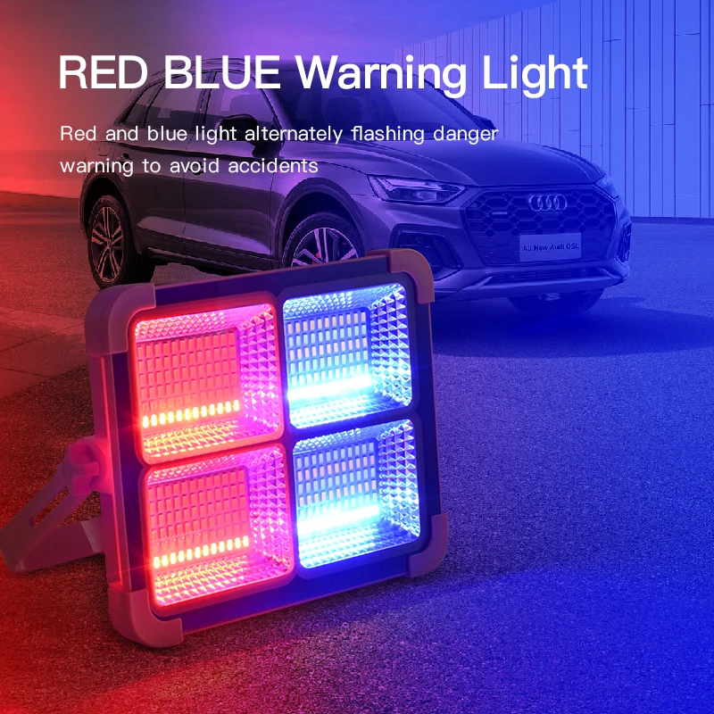 New Products Solar Charging Light Large Capacity LED Solar Emergency Light Outdoor Light