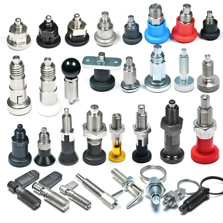 High Quantity Carbon Steel SS304 Hexagon Head L Handle Turn Locking Indexing Plunger