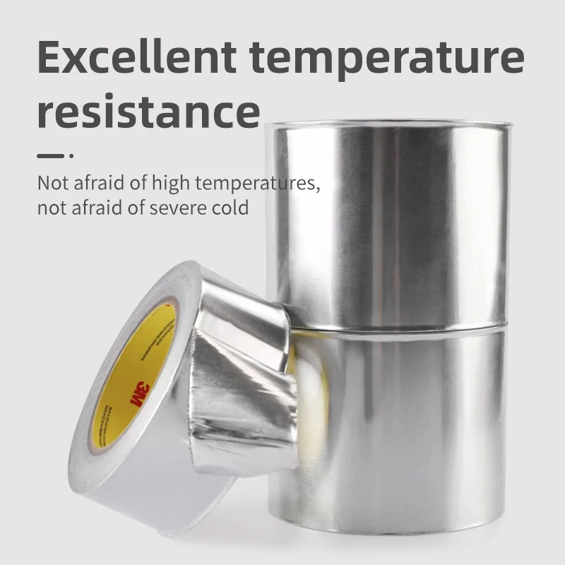 3M 425 Aluminum Foil Tape High Temperature Resistance Conductive Thermal Conductive, and Corrosion-resistant Tape