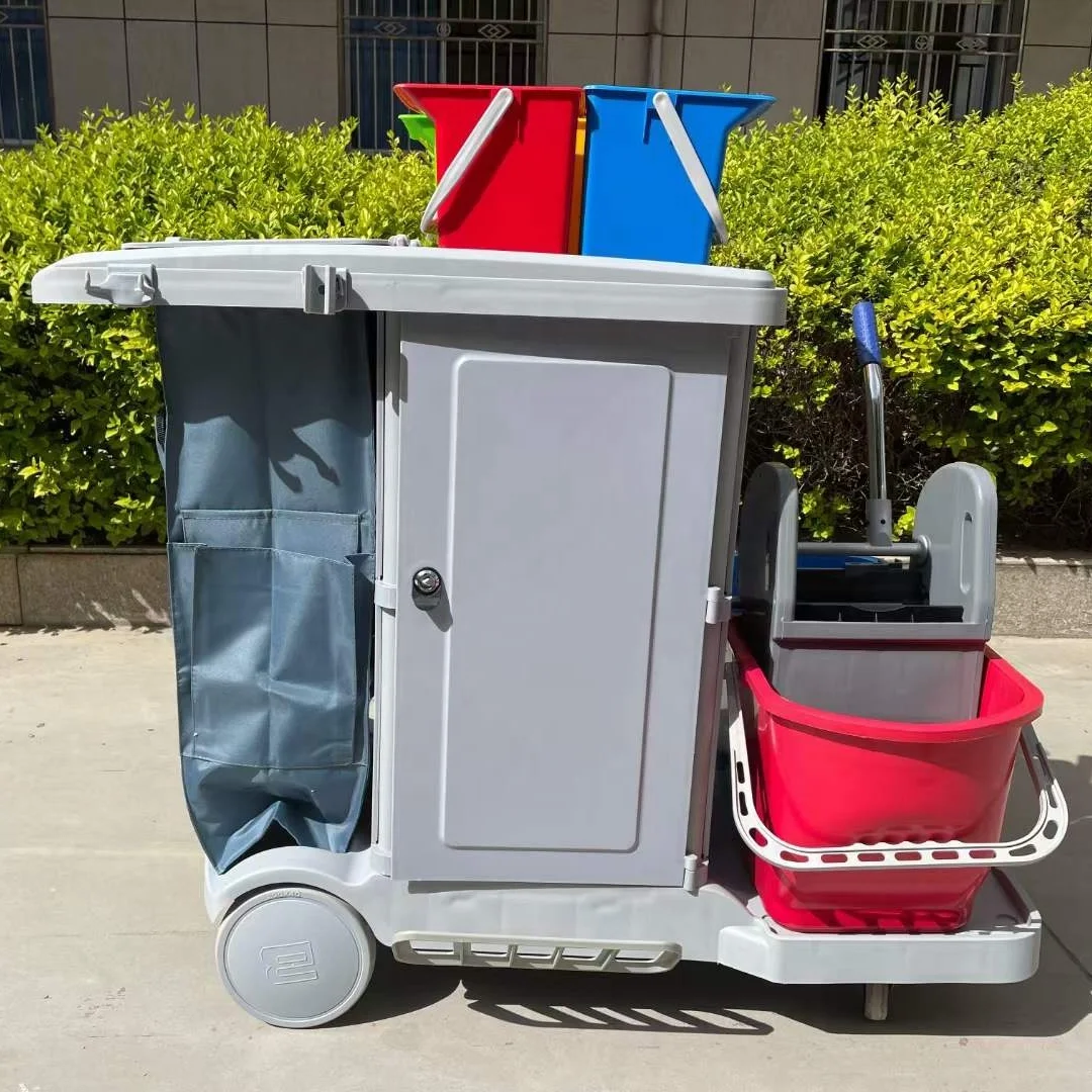 New design UP-086 Janitorial Cleaning Carts for Wholesale