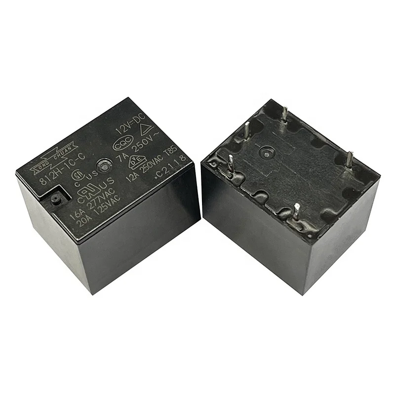 New 812H-1C-C 24V  5 pin 12v price relay