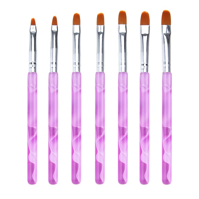 Acrylic Nail Brushes 100%  UV Gel Carving Liquid Powder Pen DIY Nails Art Manicure Tool Acrylic Nail Brush