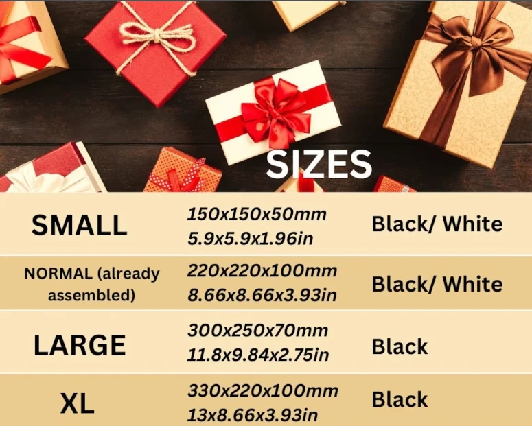 Gift box with magnet Christmas present set For Gift wrapping box with magnetic closure lid Luxury gift box with wood shavings