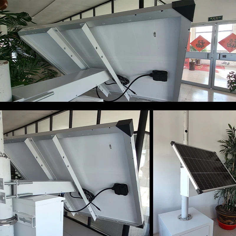 Factory Price 12v Solar Panel Kit 100w Solar Panels With 60ah Lithium Battery For CCTV