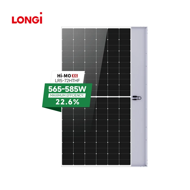 Высококачественная солнечная панель LONGI longi hi-mo 6 555 Вт 560 570 580 солнечные панели типа n для дома