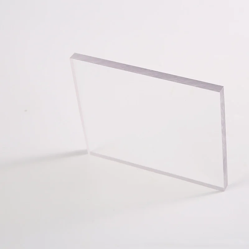 3MM 4MM 5MM 6MM 8MM 10MM Clear Compact Solid Polycarbonate Sheet For  Barrier Board